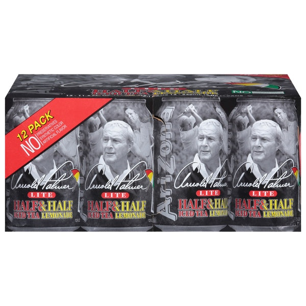 Arizona Lite Half & Half Iced Tea/Lemonade, 12 ct.