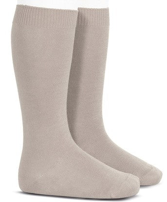 Basic Knee High Socks (Size: 000, Color: 334 (Stone))