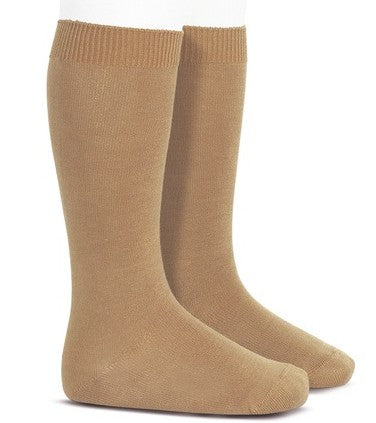 Basic Knee High Socks (Size: 00, Color: 326 (camel))