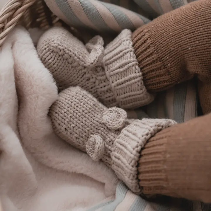 Beary Booties - Biscuit