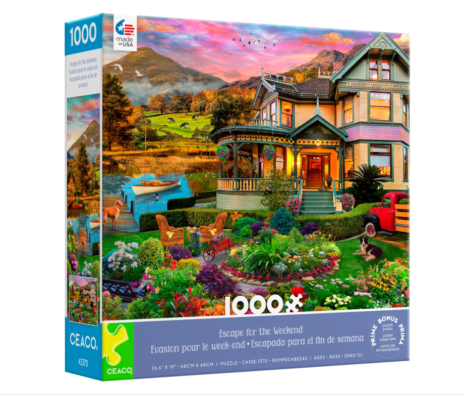 CEACO 1000pc Puzzle - Escape for the Weekend