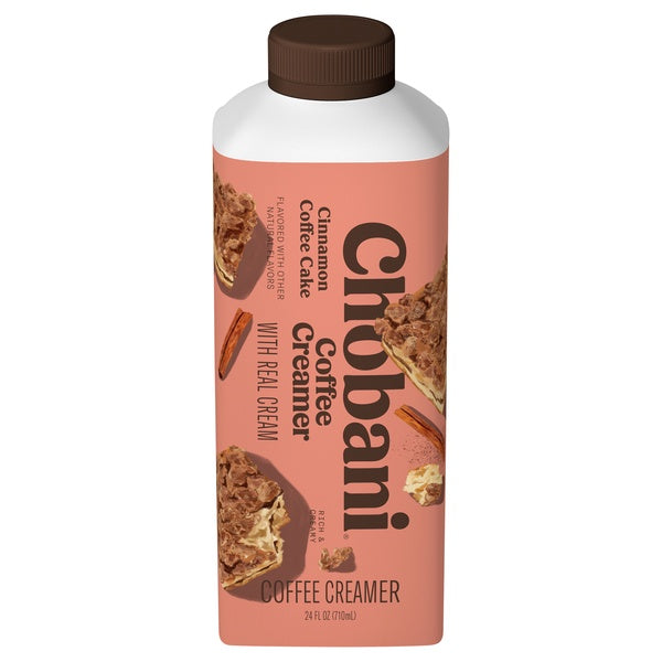 Chobani Coffee Creamer Cinnamon Coffeecake 24oz.