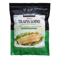 Kirkland Frozen Tilapia Loins -3lbs bag