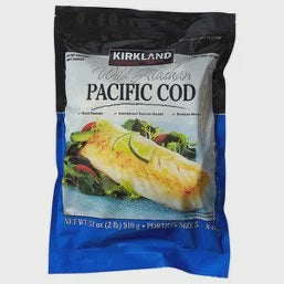 Kirkland Wild Alaskan Cod, Frozen - individual portion