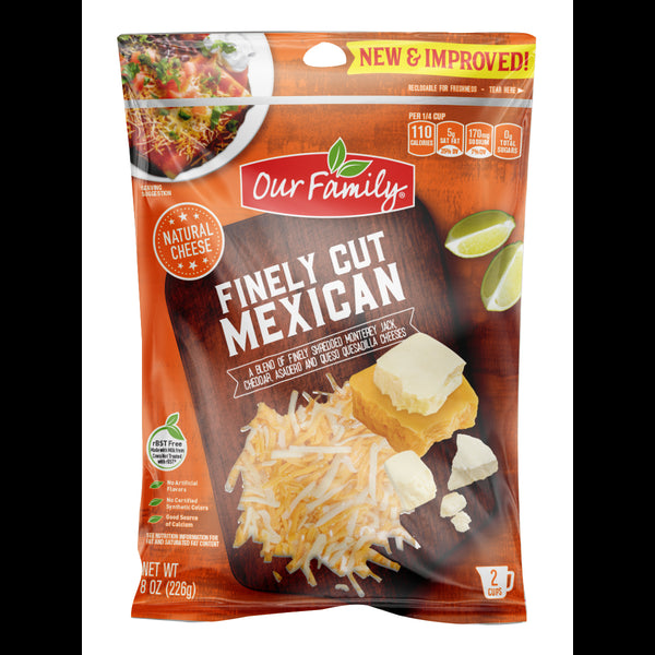 OF Fancy Shredded Cheese Mexican Blend - 8oz.