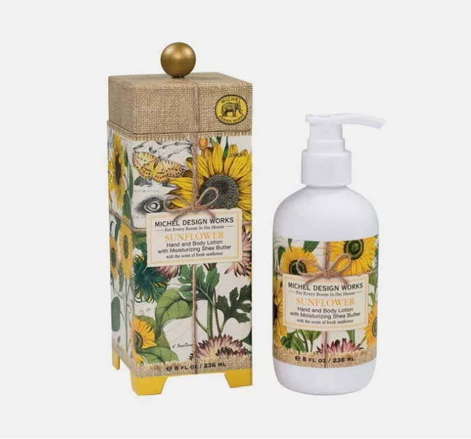 Michel Design Works Hand & Body Lotion 8oz - Sunflower