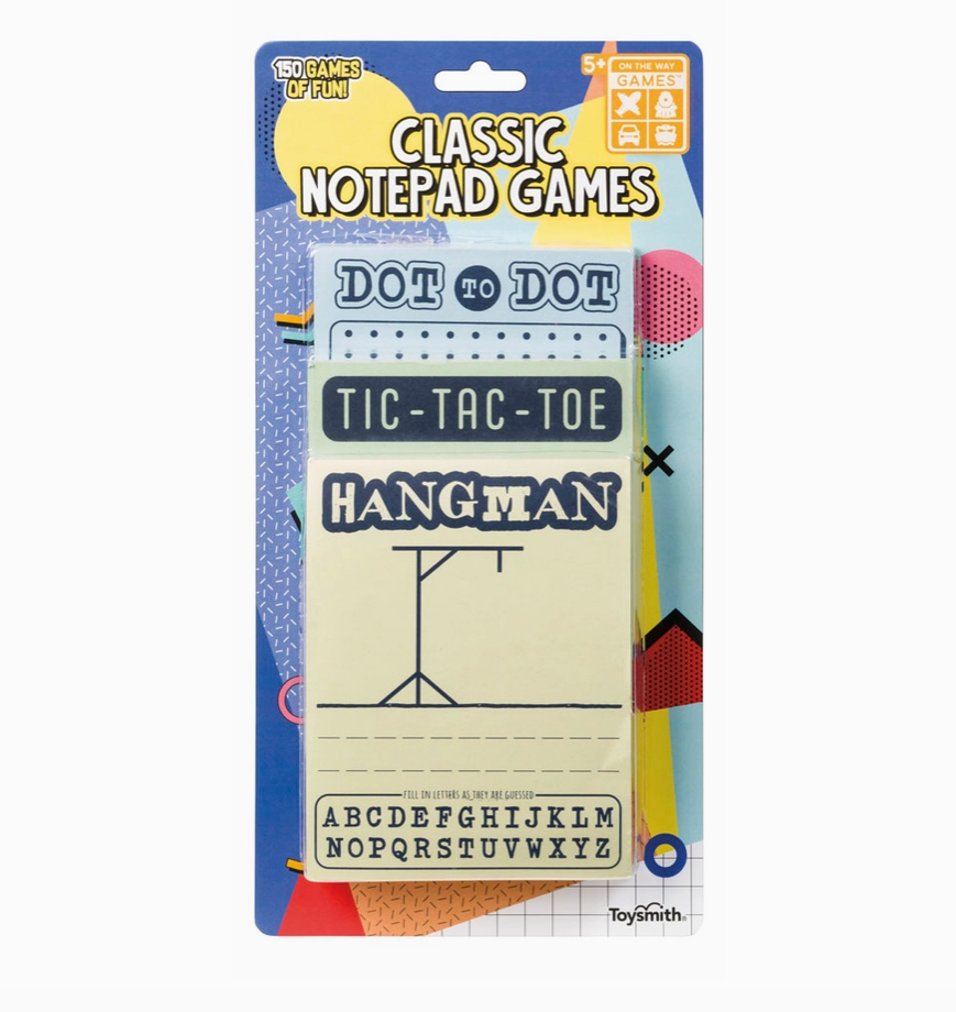 Classic Notepad Games - Hangman, Dot to Dot, Tic Tac Toe