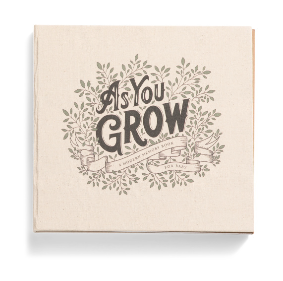 As You Grow Baby Memory Book & Journal