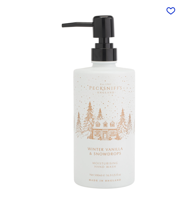 Pecksniff's Hand Soap - Winter Vanilla Snowdrops