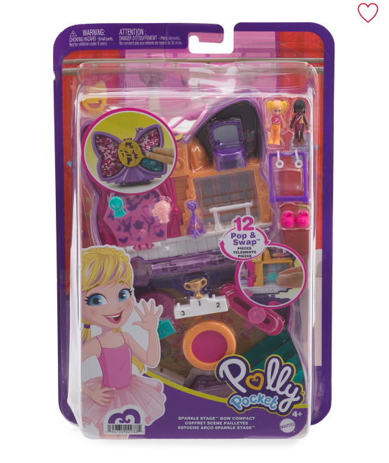 Polly Pocket Sparkle Stage Compact