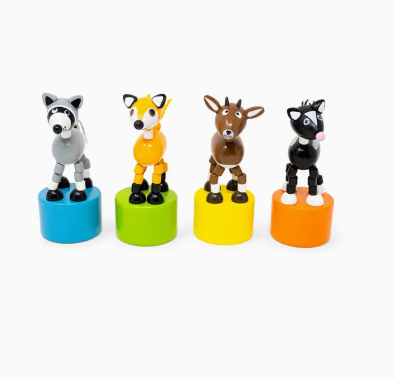 Woodland Animal Push Puppets