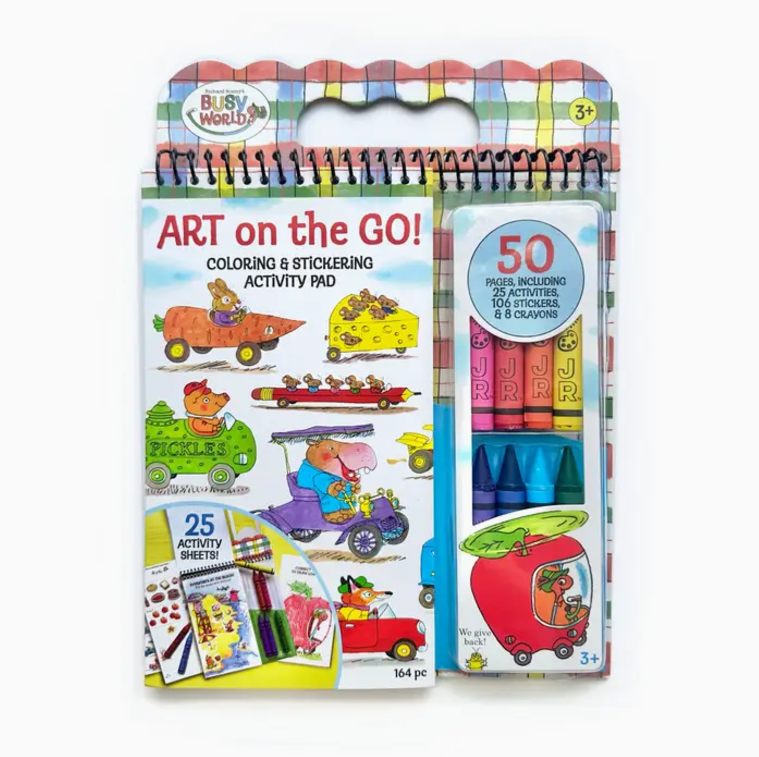 Richard Scarry's Busy World Art on the Go!