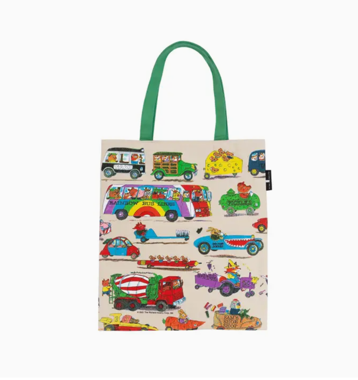 Richard Scarry: Cars & Trucks & Things That Go Tote Bag