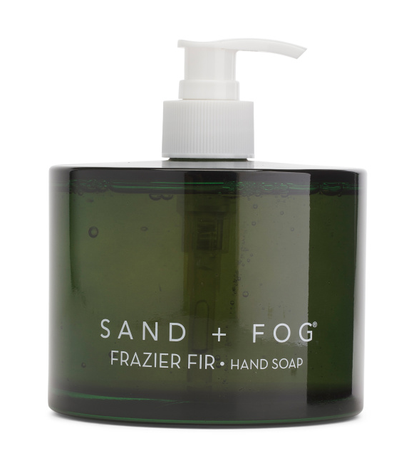 Sand & Fog Hand Soap - Round Glass 15.7oz Frazier Fir