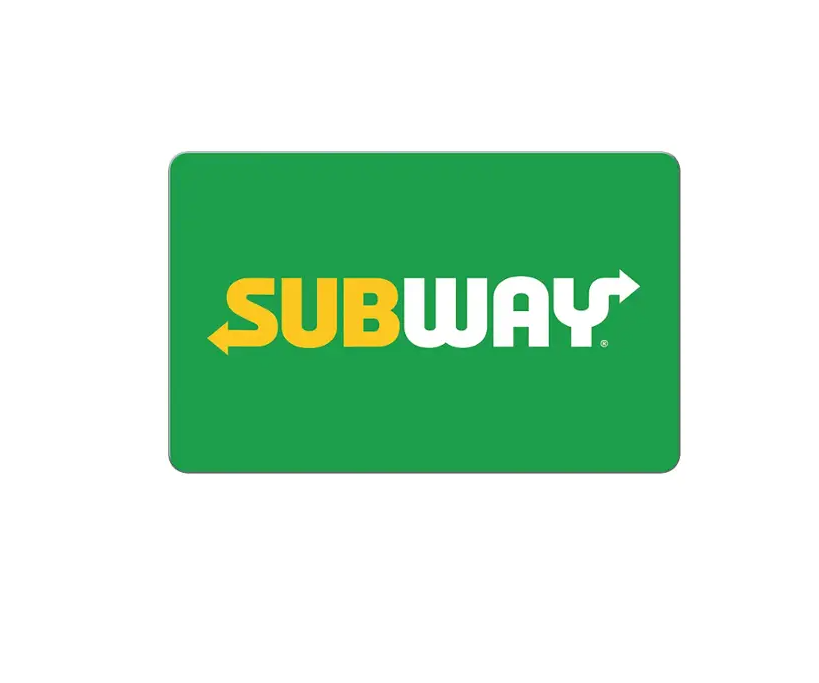 Subway Gift Card - $20