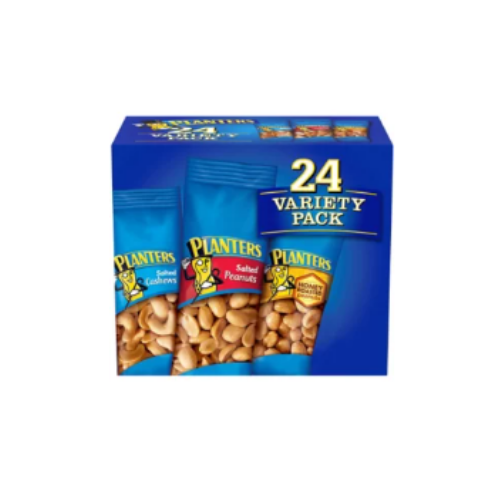 Planters Variety Pack Cashews & Peanuts, 24 pk. - BUSINESS ONLY