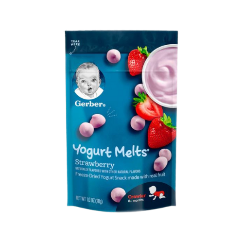 Gerber Yogurt Melts Strawberry Freeze-Dried Yogurt Snack