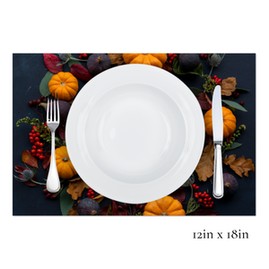 Zela Paper Placemats 25ct - Fall Wreath