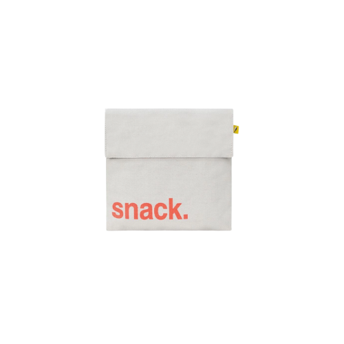 Flip Snack Bag - 'Snack' Orange