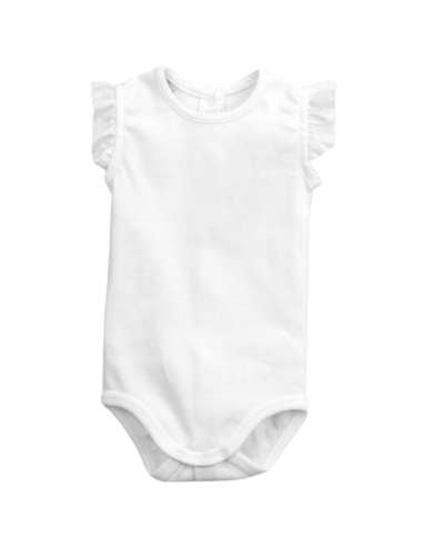 1119 WHITE LACE BODY BRAND BABIDU (Sizes: 18M)