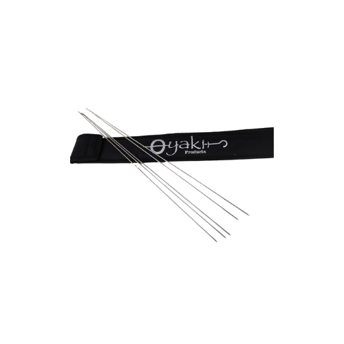 O-Yaki 15" Round SS Skewers - 20pk