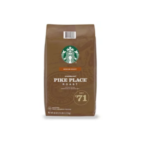 Starbucks Pikes Place Ground Coffee, 40 oz.