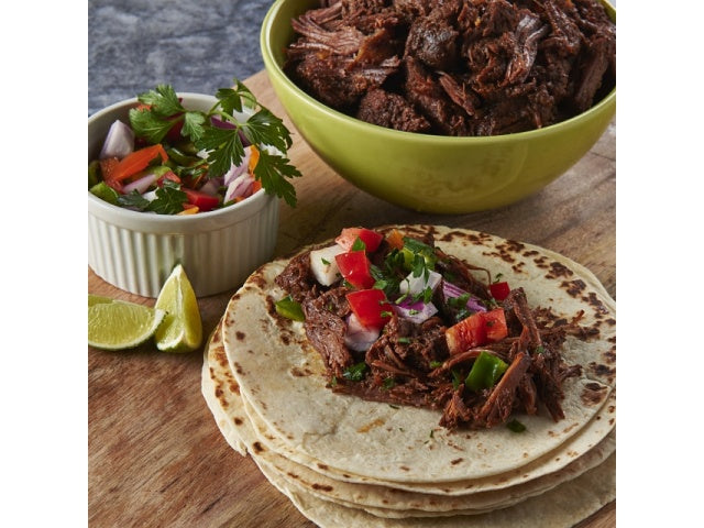 Slow Cooked Barbacoa Beef - Frozen, 2.5lb $24.13/package