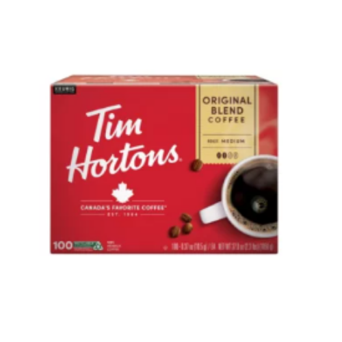 Tim Horton's Premium Medium Roast K-Cups, 100 ct. - BUSINESS ONLY