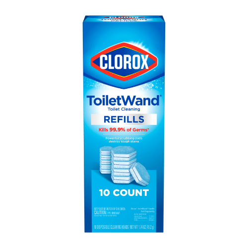 Clorox Toilet Wand Refills, 10 count