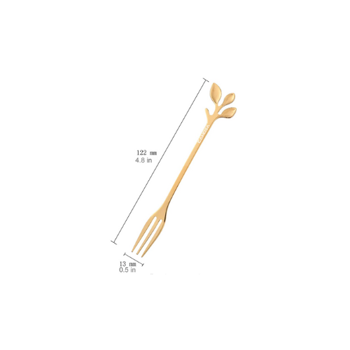 Gold Mini Fork