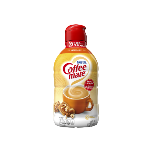 Nestle Coffee mate Hazelnut Coffee Creamer, 66 oz - BUSINESS ONLY