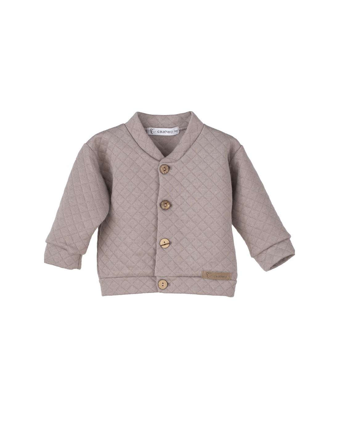 14009C BEIGE BABY JACKET BRAND CALAMARO (Sizes: 18 M)