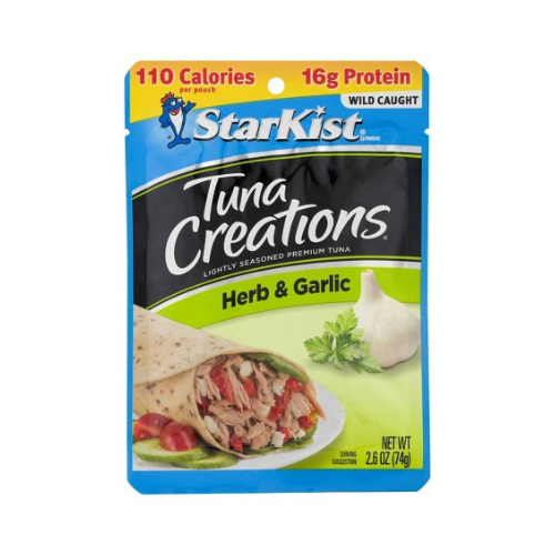 Starkist Tuna Creations Herb & Garlic, 2.6 oz.