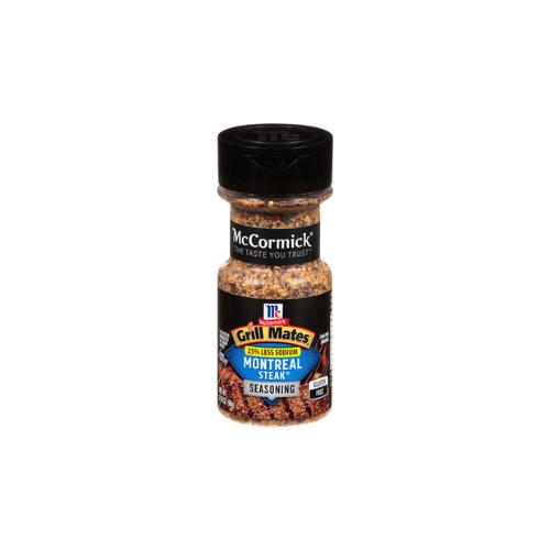 McCormick Grill Mates Montreal Steak Seasoning 25% Less Sodium 3.4 oz.