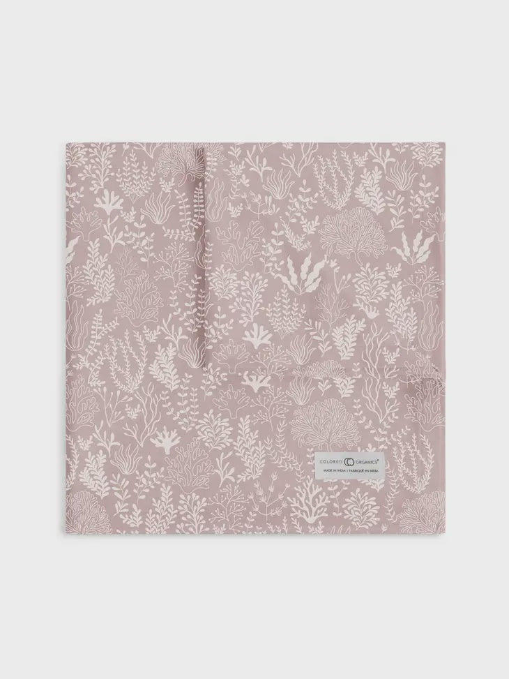 Swaddle Blanket - Coral Reef / Wisteria