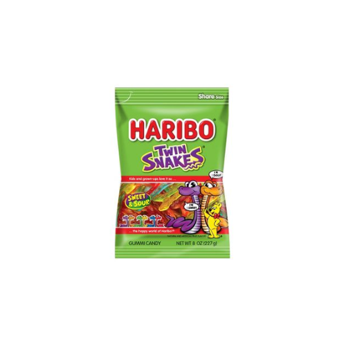 Haribo Twin Snakes Candies - 8oz.