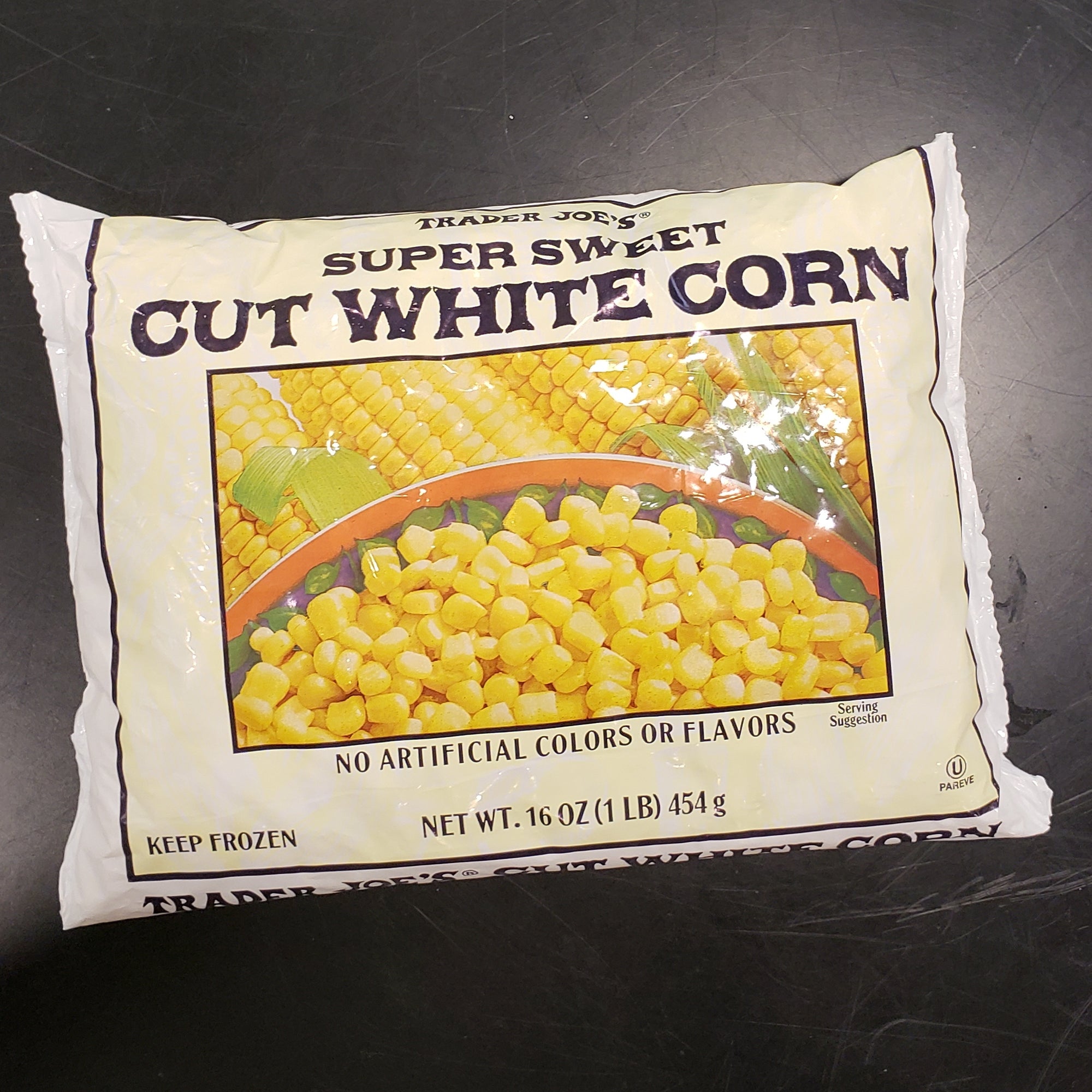 Supersweet Cut White Corn, Frozen