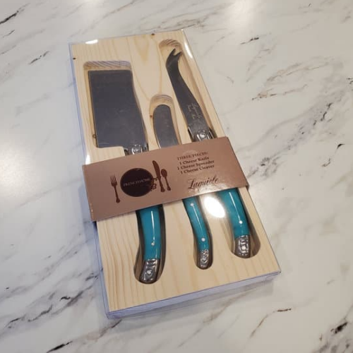 Laguiole 3 Piece Cheese Knife Set