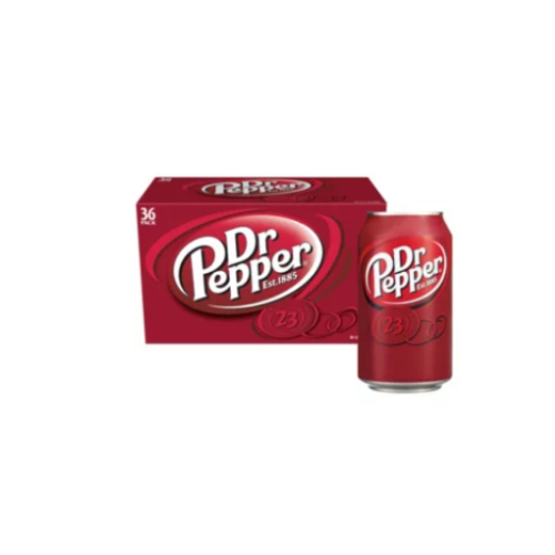 Dr. Pepper Soda, 12 fl. oz. cans, 36 pk. - BUSINESS ONLY