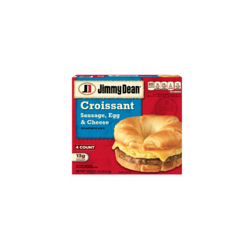 Jimmy Dean Sausage, Egg & Cheese Croissant Sandwich, 18 oz.