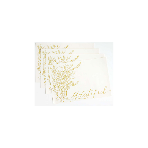 Hester & Cook "Grateful" Paper Placemats - 24 Sheets