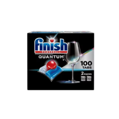 Finish Quantum Powerball Dishwasher Detergent Tablets, 100 ct. - BUSINESS ONLY