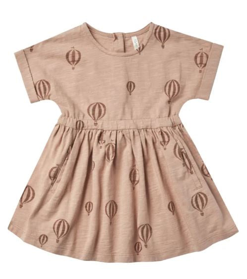 Hot Air Balloon Dress, 3-6m