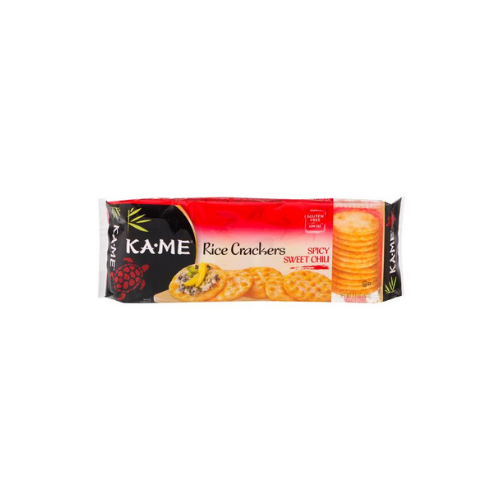 KA-ME Gluten Free Rice Crackers, Spicy Sweet Chili, 3.5 oz