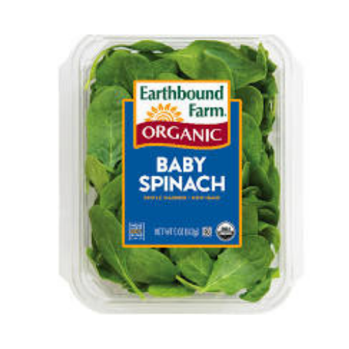 Organic Baby Spinach - 5oz.