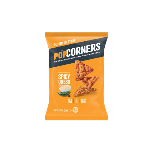 Popcorners Snack Bag, Spicy Queso, 1 oz.