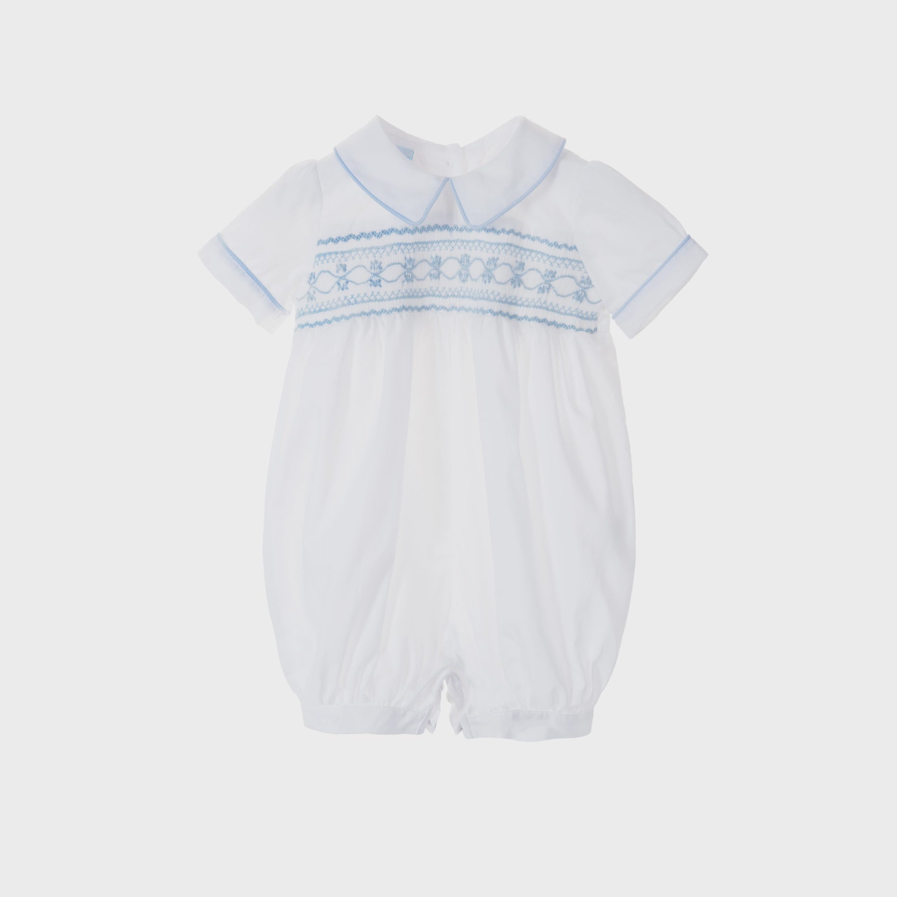 Louis Smocked Romper, 9m