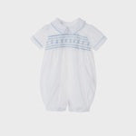 Louis Smocked Romper, 12m