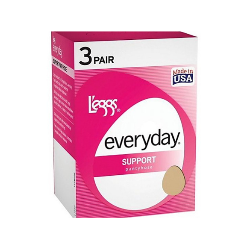 L'eggs Everyday Control Top Nylons Suntan - 3 pk. Size B