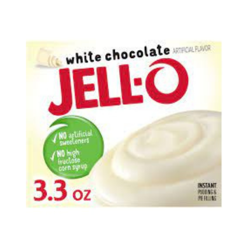 Jell-O White Chocolate Pudding Mix - 3.3 oz